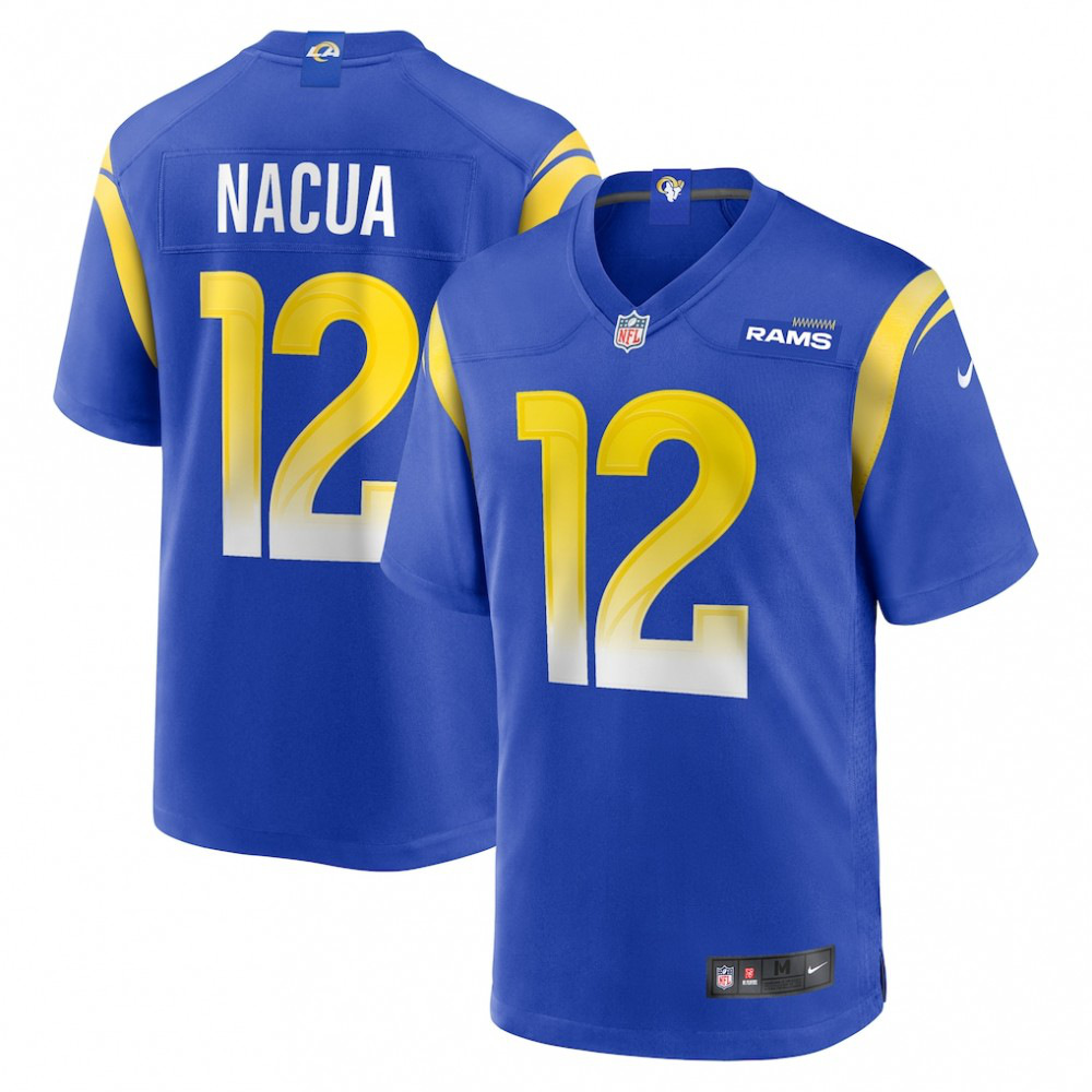Puka Nacua Los Angeles Rams Nike Game Player Jersey - Royal-Profan Arena